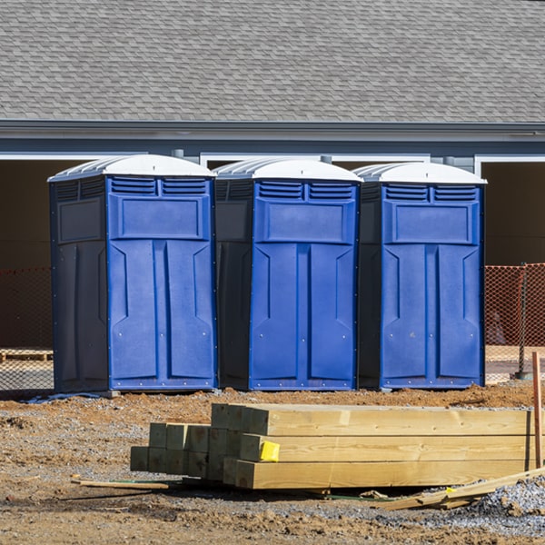 can i customize the exterior of the portable toilets with my event logo or branding in Grenloch